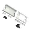RC Toys Models For MN For D90 D91 MN90 MN98 MN99S 1/12 RC Car Upgrade Parts Accessories Metal Servo Mount Bracket Beam Crossbeam Shock Tower Set(Silver) view 2