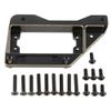 Brass Black Front Axle Servo Mounts for Axial SCX10 PRO Crawler confident view 1