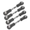 Adjustable M4 Screw Steering Servo Pull Rod Linkage Tie Rod for 1/8 RC Car Kyosho Redcat Hobbyist view 2