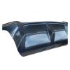 Blade Type Carbon Fiber Rear Lip Spoiler Diffuser Compatible with BMW 5 Series F10 F18 M5 and MT Car Modification 2012-2017 view 4