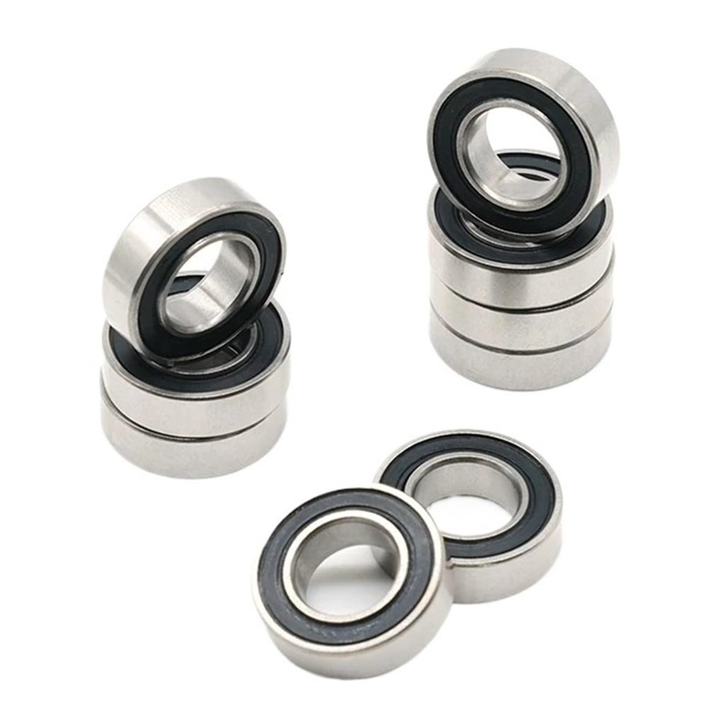 10PCS SMR63RS 3x6x2.5 mm Bearing Hobby Electric RC Car Truck SMR63 RS 2RS Ball Bearings SMR63-2RS Black Sealed