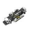 Rc Drift Cars Parts For WLtoys For 284131 K979 K989 K999 1/28 Metal Upgrade Gearbox Modified Chassis Second Floor Steering Gear For Seat RC Car Parts(Silver) view 1