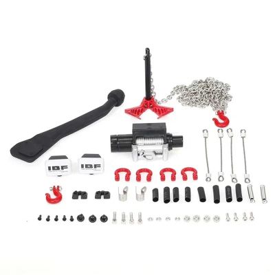 Rc Drift Cars Parts For Traxxas For HSP For Tamiya For Redcat For SCX10 Exhaust Pipe Shell Steel Chain Shackles Winch Lampshade Earth Anchor Rc Parts