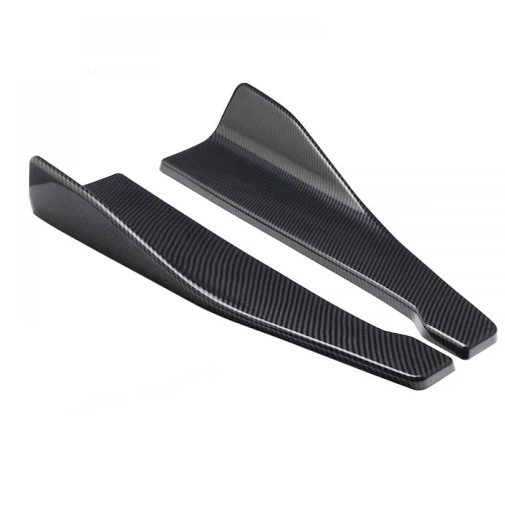 GLAoHZNJ Car Side Skirt Bumper Spoiler Splitter Protector Compatible with 996 3 2016 G22 Ix35(Carbon)