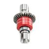 RC Models For MJX 14301 14302 14303 1/14 1/16 Front Rear Differential For Universal Steel Gear Set 16420G Heavy Duty Metal(Red) view 1