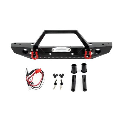 Rc Bumper Models For Traxxas For Trx4 For Trx6 For Axial For Scx10 II III Redcat Gen8 Gen9 1/10 RC Crawler Aluminum Front Bumper