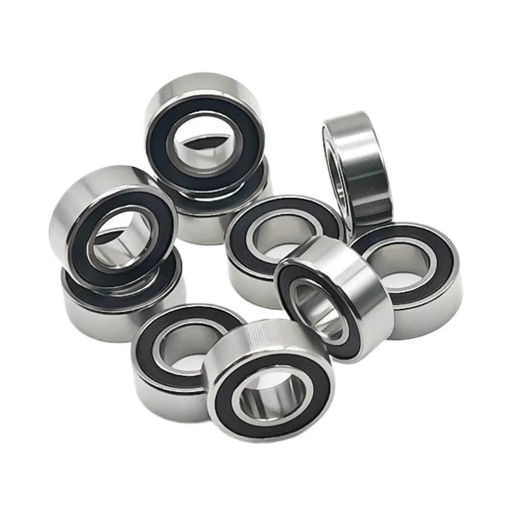 10PCS S687RS 7x14x5 mm Bearing Hobby Electric RC Car Truck S687 RS 2RS Ball Bearings S687-2RS Black Sealed
