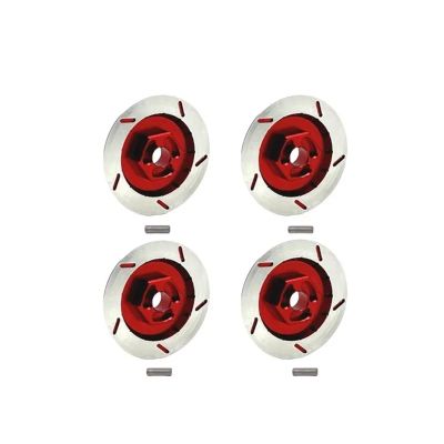 RC Models For MN For MN128 MN86 MN86S G500 1/12 Brake Disc Metal Decorative Part RC Car Upgrade OP Model Accessories Parts(Red)