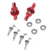 Rc Drift Cars Parts For WLtoys For 284131 K969 K979 K989 K999 P929 P939 1/28 Metal Upgrade Drive Shaft Gearbox Differential RC Car Parts(Grey) view 2