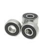 10pcs S606 2RS Deep Groove Ball Bearing 6x17x6 S606ZZ Stainless Steel Bearing 6 * 17 * 6 RC Bearing 606 ZZ 2RS Rubber Seal Bearing(Rubber Seals) view 1