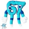 67 Plush Toy,11" Soft Stuffed Number Character,Ugly Cute 67 Stuffed Animal Plush,Soft Collectible Gift for Fans,Room Decor(Blue) view 1