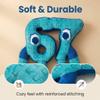 67 Plush Toy,11" Soft Stuffed Number Character,Ugly Cute 67 Stuffed Animal Plush,Soft Collectible Gift for Fans,Room Decor(Blue) view 2