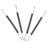 4Pcs RC Exhaust Pipe Spring for HSP 94081/94083/94085/94086/94087/94088 1/8 Nitro Car, Metal 100mm Exhaust Pipe Springs, Replacement Accessory with High Hardness and Corrosion Resi view 2