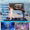 WuZhuangYuan Music Dance Mat for Kids & Adults,Fitness Dance Game Mat for TV Use,64GB Memory Card, 899 Games, 650 Songs & 75 Music Videos,Premium Soft Flannel Material,Home Exercise Gift for Children view 3