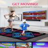 WuZhuangYuan Music Dance Mat for Kids & Adults,Fitness Dance Game Mat for TV Use,64GB Memory Card, 899 Games, 650 Songs & 75 Music Videos,Premium Soft Flannel Material,Home Exercise Gift for Children view 4