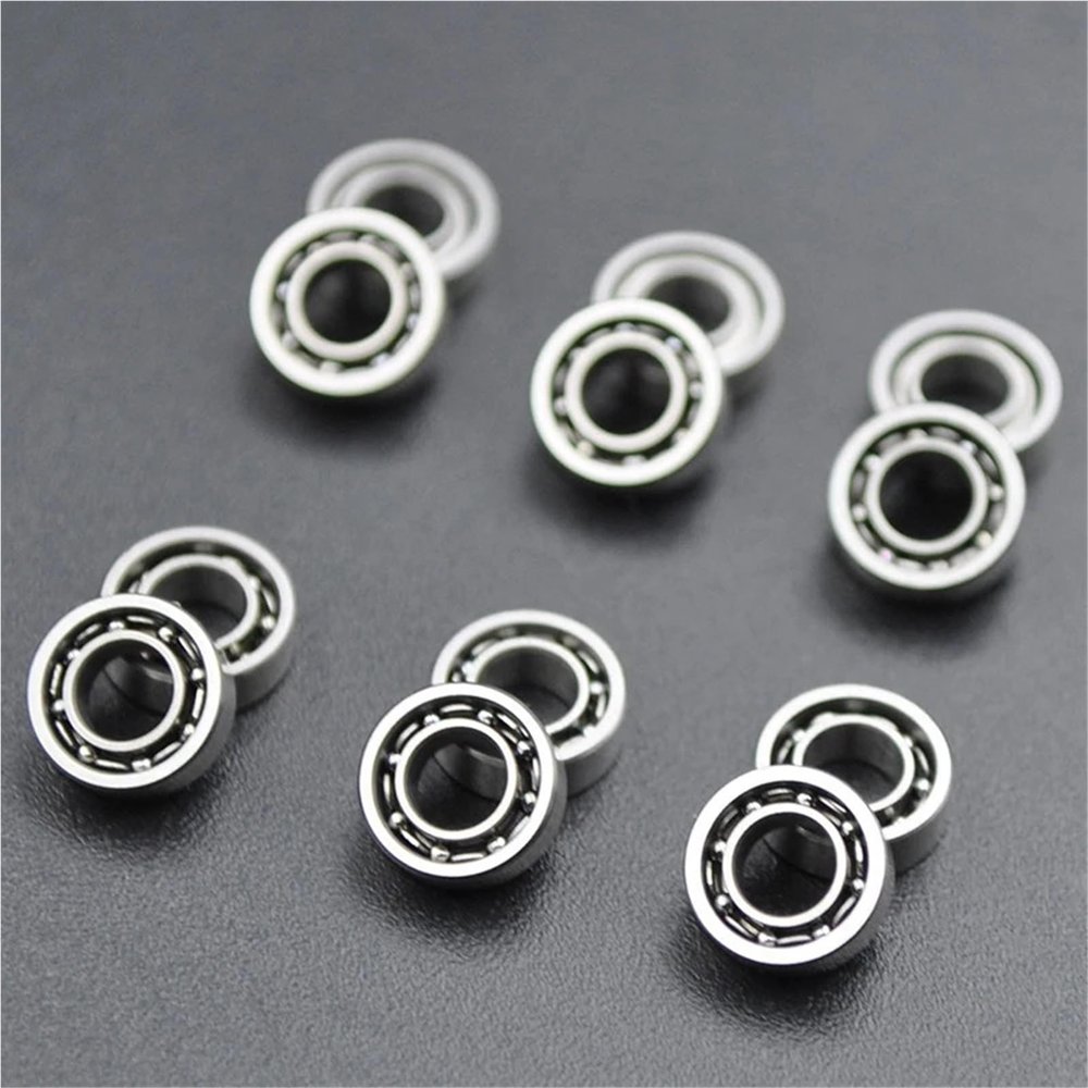 10pcs 3x6x2 mm MR63 Open Mini Bearings Kit 3mm Bore RC Car Upgrades Parts Accessories 3 6 2 Bearing