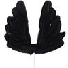 White Angel Cupcake Toppers Cake Topper Toppers Cake Decoration for Anniversary Birthday Party Wedding(Black) view 1