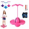 Balance Jumping Ball,2026 Balance Pogo Ball,Pogo Jumper with Adjustable Handle & Pump,High Jump Toy Bounce Jump Trick Board Pogo Bouncing Ball Safe and Fun Pogo Stick for Adults(Knee braces) view 1
