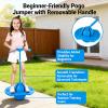 Balance Jumping Ball,2026 Balance Pogo Ball,Pogo Jumper with Adjustable Handle & Pump,High Jump Toy Bounce Jump Trick Board Pogo Bouncing Ball Safe and Fun Pogo Stick for Adults(Knee braces) view 2