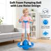 Balance Jumping Ball,2026 Balance Pogo Ball,Pogo Jumper with Adjustable Handle & Pump,High Jump Toy Bounce Jump Trick Board Pogo Bouncing Ball Safe and Fun Pogo Stick for Adults(Knee braces) view 4