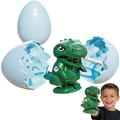 2026 Easters Latest Gift: Wind-Up Animal Hatching Surprise Egg, Hatch A Walking Surprise Eggs, Reusable Clockwork Fun Animal Toys,Perfect Tool for Entertaining Boys Girls Birthday Easter (Dinosaur)