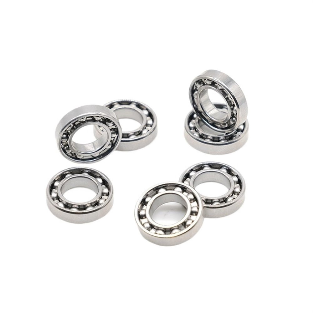 10pcs MR128 ABEC-7 Open Bearing 8x12x2.5 mm Miniature Ball Bearings Stainless Steel Bearing
