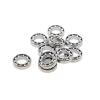 10pcs MR128 ABEC-7 Open Bearing 8x12x2.5 mm Miniature Ball Bearings Stainless Steel Bearing view 3