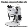 20W Fiber Optic Microscope Illuminator, Dual Gooseneck LED Lights, Colour Temperature 6000K, Adjustable Brightness/Aperture Size, for Stereo Zoom Microscopio, PCB Repair view 4