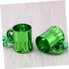 Abaodam St Patrick's Day Bead Pendant Necklaces for Women, Green Party Accessories with Shamrock Cup and Hat Charms, 6pcs Set for Celebration Dress-up view 3