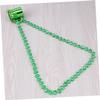 Abaodam St Patrick's Day Bead Pendant Necklaces for Women, Green Party Accessories with Shamrock Cup and Hat Charms, 6pcs Set for Celebration Dress-up view 4