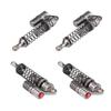 4 Pcs CNC Aluminum Shock Absorber for Axial SCX10 D90 RC Crawler Car, Double Spring Design, Anodized Metal Suspension with 25mm Travel Length for Off - Road RC Vehicles view 4