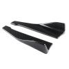48cm Side Skirt Extension Rear Bumper Canard Splitter Universal Compatible with W205 W204 W203 W211 W212 W213 W117 C117 W176 Car Accessories(Carbon Fiber Look) view 1