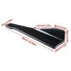 48cm Side Skirt Extension Rear Bumper Canard Splitter Universal Compatible with W205 W204 W203 W211 W212 W213 W117 C117 W176 Car Accessories(Carbon Fiber Look) view 3
