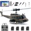 Actualia 1/48 RC Helicopter for Adults, C032 UH-1 Huey Remote Control Helicopters 3D Stunt Drone, 2.4G 6CH Gyro Stabilized Aircraft with Altitude Hold & Optical Flow view 1
