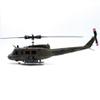 Actualia 1/48 RC Helicopter for Adults, C032 UH-1 Huey Remote Control Helicopters 3D Stunt Drone, 2.4G 6CH Gyro Stabilized Aircraft with Altitude Hold & Optical Flow view 4