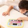 Alomejor Children Learning Tablet LED Display Multifunctional Lightweight Toddler Tablet for Story Reading Home and On The Go Learning Plastic 9.29x7.17in (Yellow) view 2