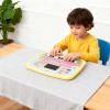 Alomejor Children Learning Tablet LED Display Multifunctional Lightweight Toddler Tablet for Story Reading Home and On The Go Learning Plastic 9.29x7.17in (Yellow) view 3