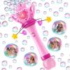 Sitodier Bubble Wands for Girls - Bubble Machine for Toddlers with Rotatable LED Light & Music, Outdoor Easter Birthday Party Bubble Toys, Gift for 3 4 5 6 7 8 Year Old Kids Girls view 3