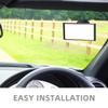 CORHAD Car Mirror Rear View Mirror for Back Seat with Abs Shatterproof Material for Safety Monitoring in Vehicles view 3