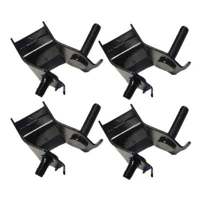 4 Pcs Rubber Engine Mounts for Generators and Automotive Applications Shock Absorbing Anti-Vibration Support Feet