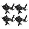4 Pcs Rubber Engine Mounts for Generators and Automotive Applications  Shock Absorbing Anti-Vibration Support Feet view 1