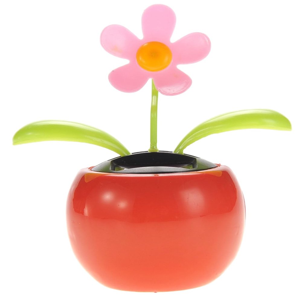 A and E Imports - Electronic Solar Flower Novelty Toy (Pink)