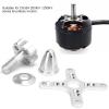DAREBUDA RC Airplane Propeller Adapter Holder C6354, Brushless Motor Spare Parts for Fixed Wing, Aluminum Alloy Propeller Mount for 200/250KV Motors, Lightweight Replacement Kit with Screws view 4