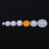 Plastic Pulley Kit for DIY Model Production - 7 Pieces for Toy Cars and Robots - Includes 1.95 mm and 2.05 mm Center Shaft Gear Parts for 2 mm Shaft Applications view 1