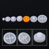 Plastic Pulley Kit for DIY Model Production - 7 Pieces for Toy Cars and Robots - Includes 1.95 mm and 2.05 mm Center Shaft Gear Parts for 2 mm Shaft Applications view 2