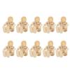 GLOGLOW Nan Mobile Phone, Articulated Wooden Figure for Kids and Adults Daily Decoration view 2