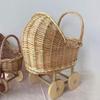 Aboiled Wicker Toy Storage Basket - Versatile Baby Basket for Photography Props, Flower Display, and Outdoor Play view 2