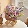 Aboiled Wicker Toy Storage Basket - Versatile Baby Basket for Photography Props, Flower Display, and Outdoor Play view 3