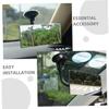 BESTonZON 2pcs Car Rearview Mirrors with Suction Cup Adjustable Rear View Mirror for Safety for Seat Shatterproof Plastic for Travel view 3