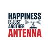 Ham Radio Sticker - Happiness is Just Another Antenna Funny Vinyl Decal for Amateur Radio Operators & Antenna Enthusiasts view 1